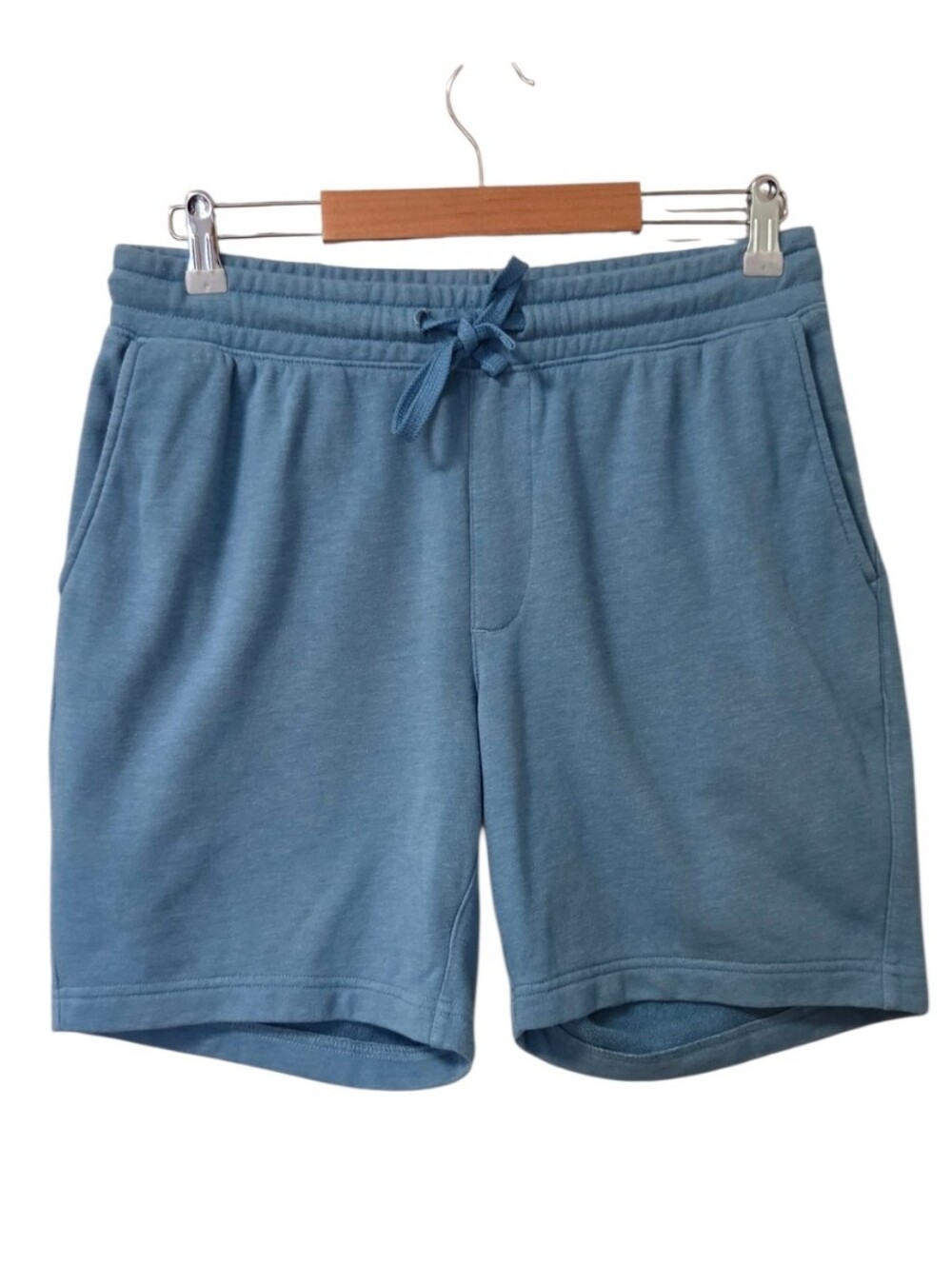 Sonoma Goods For Life Men's Blue Fleece Lounge Shorts Size Small Drawstring